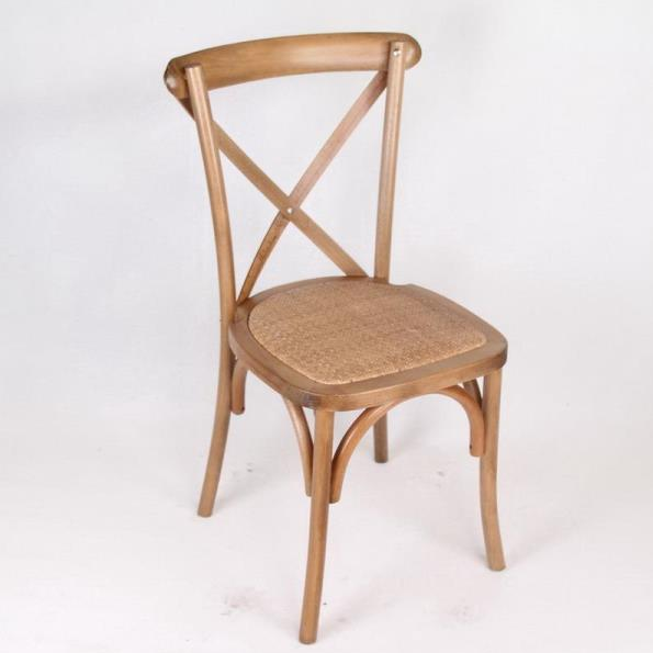 021.Solid Wood Crossback Chair