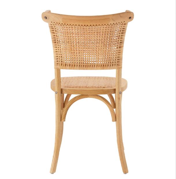 012.Rattan Back Dining Chair