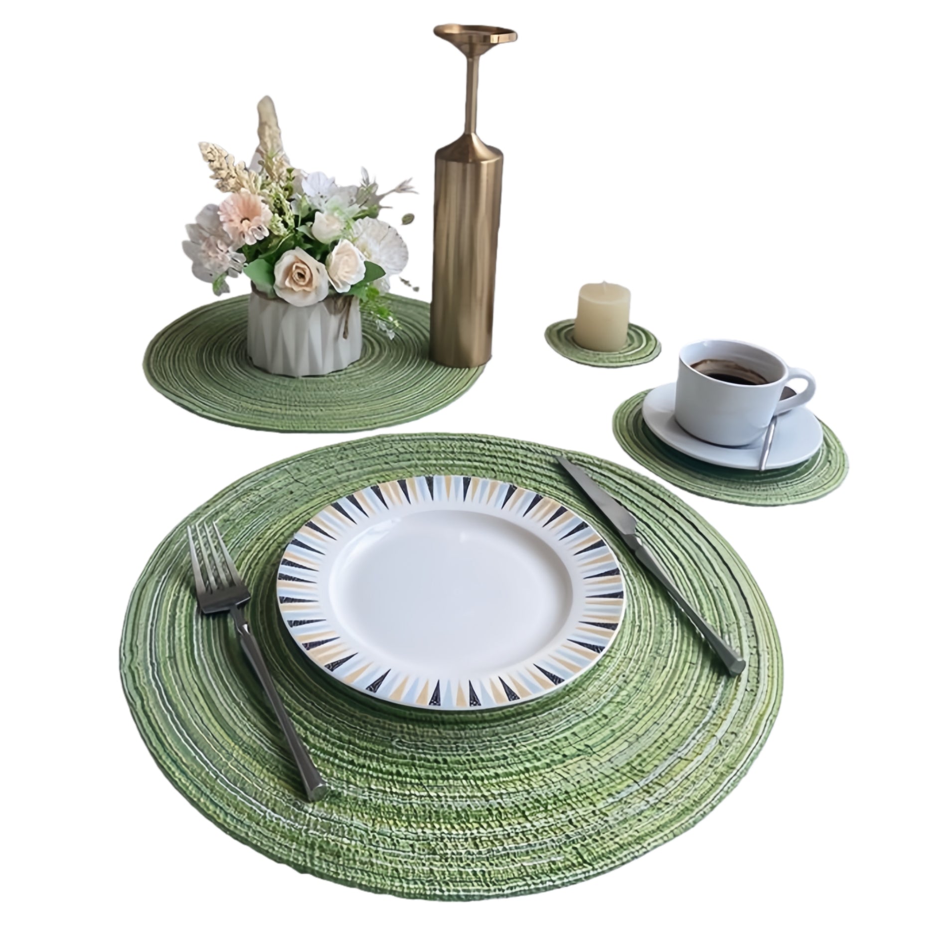 425.Imitation cotton yarn placemats