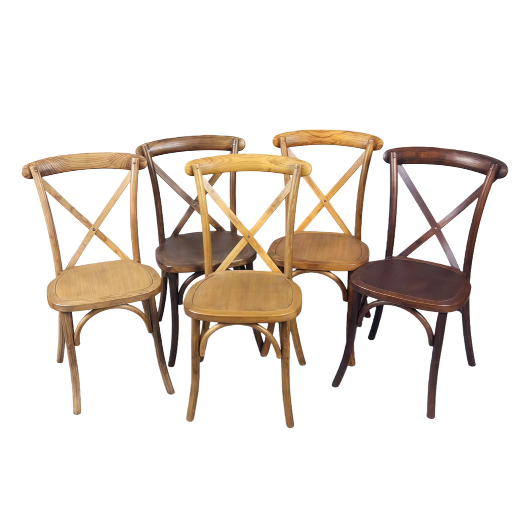 021.Solid Wood Crossback Chair