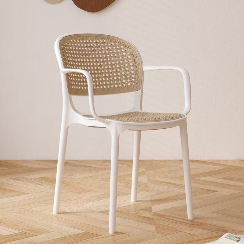 026.Wicker-Style Plastic Chair