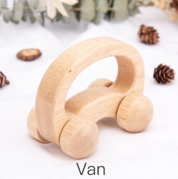 002.Wooden Grasping &amp; Adorable Push Car