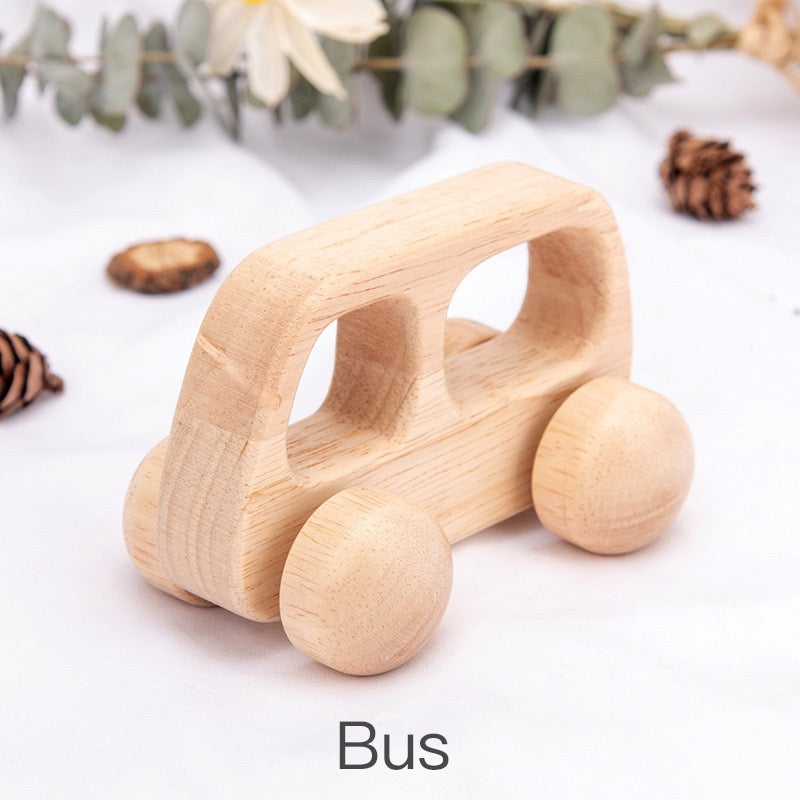 002.Wooden Grasping &amp; Adorable Push Car