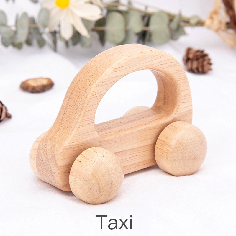 002.Wooden Grasping &amp; Adorable Push Car