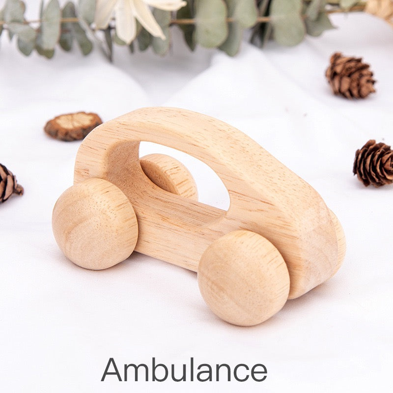002.Wooden Grasping &amp; Adorable Push Car
