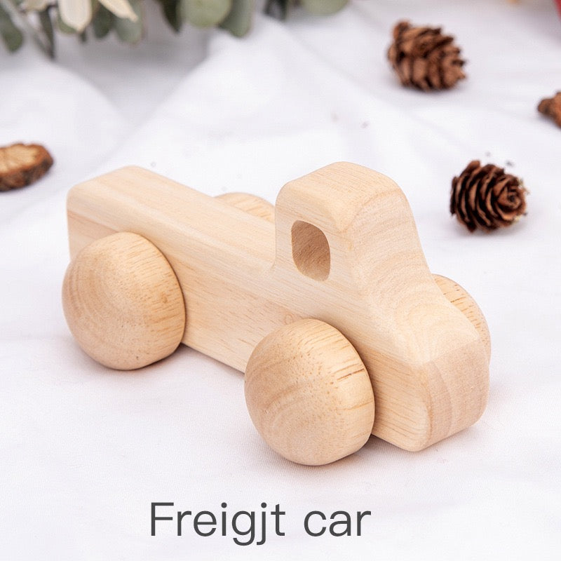 002.Wooden Grasping &amp; Adorable Push Car