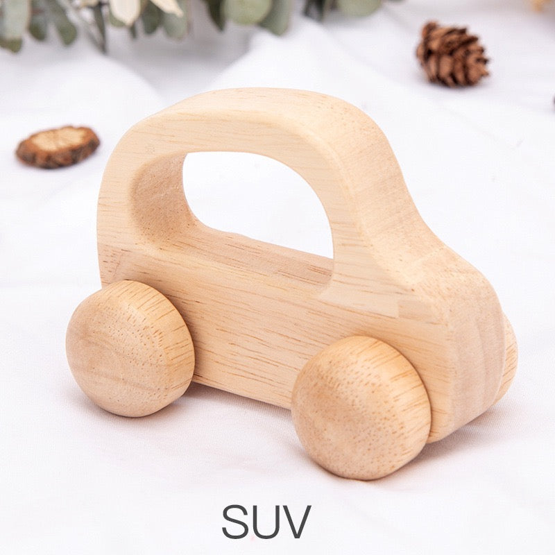 002.Wooden Grasping &amp; Adorable Push Car