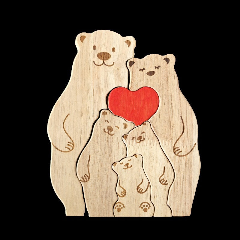 303.Wooden Puzzle Set