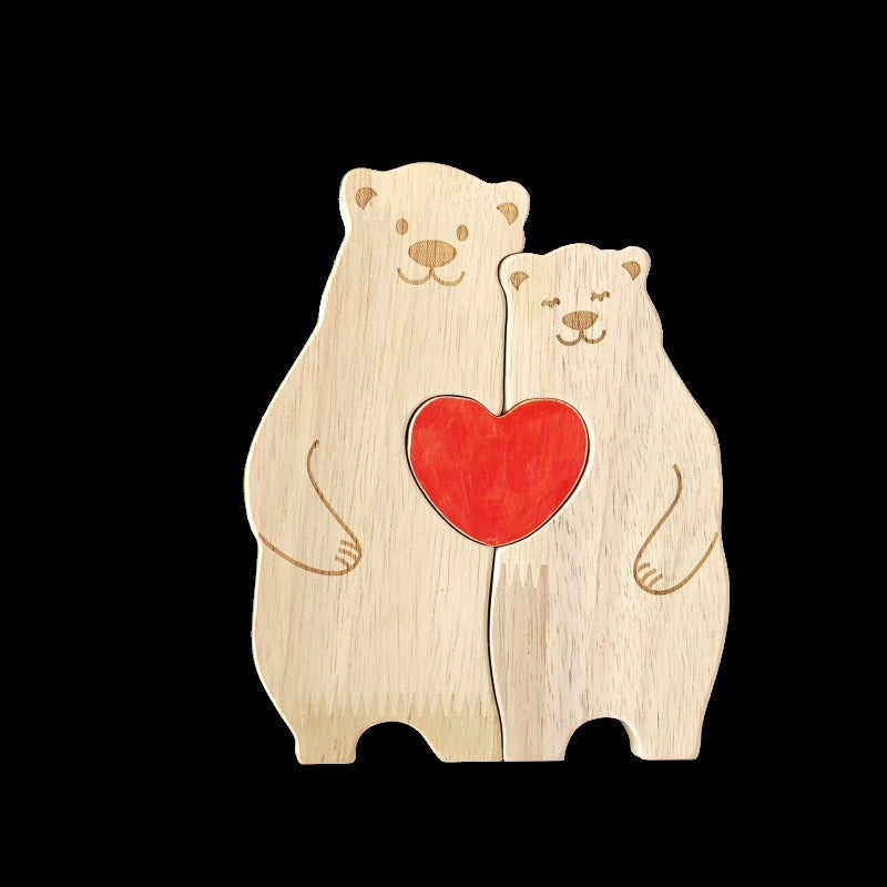 303.Wooden Puzzle Set