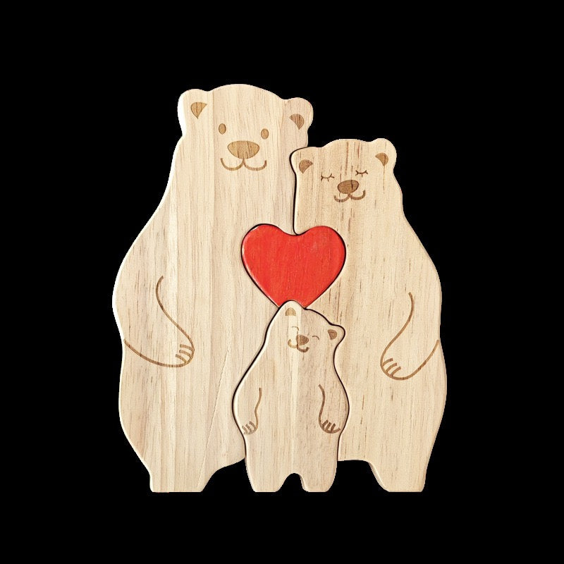 303.Wooden Puzzle Set