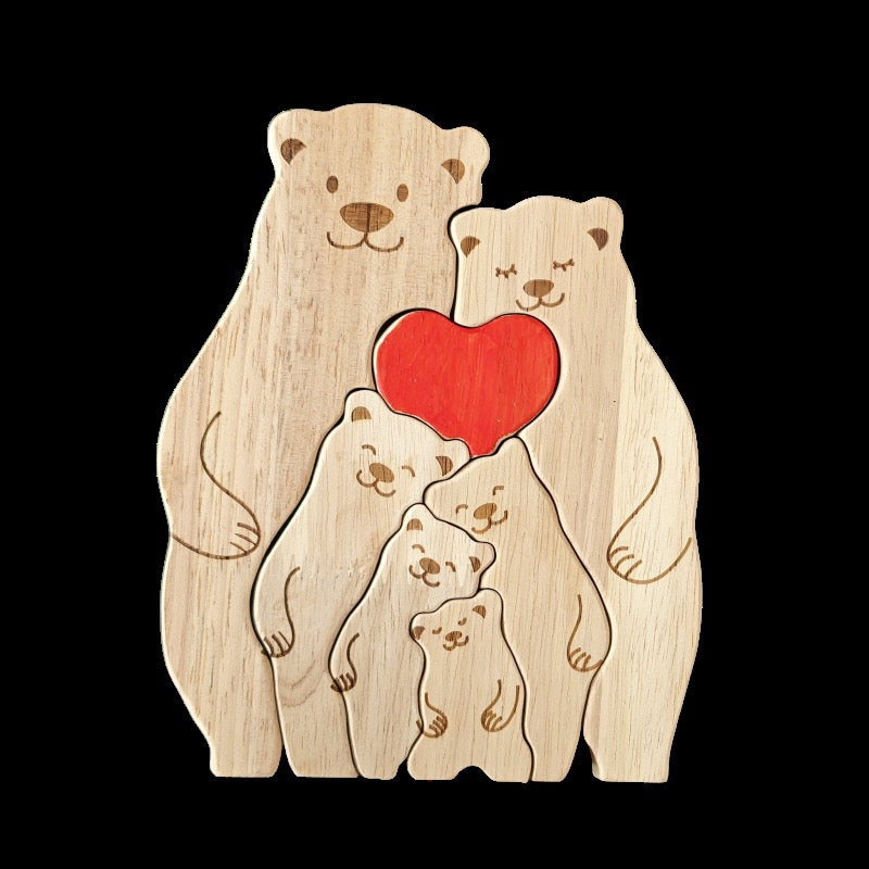 303.Wooden Puzzle Set