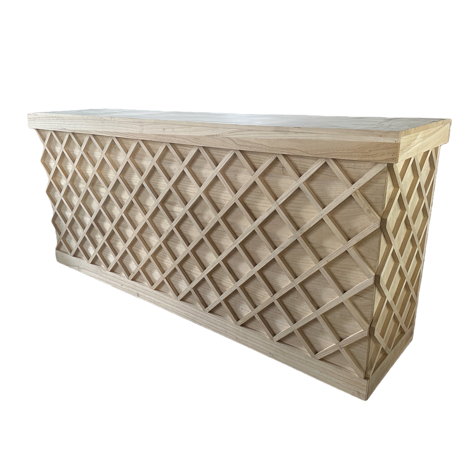 201.Foldable Bar Counter-Solid Wood
