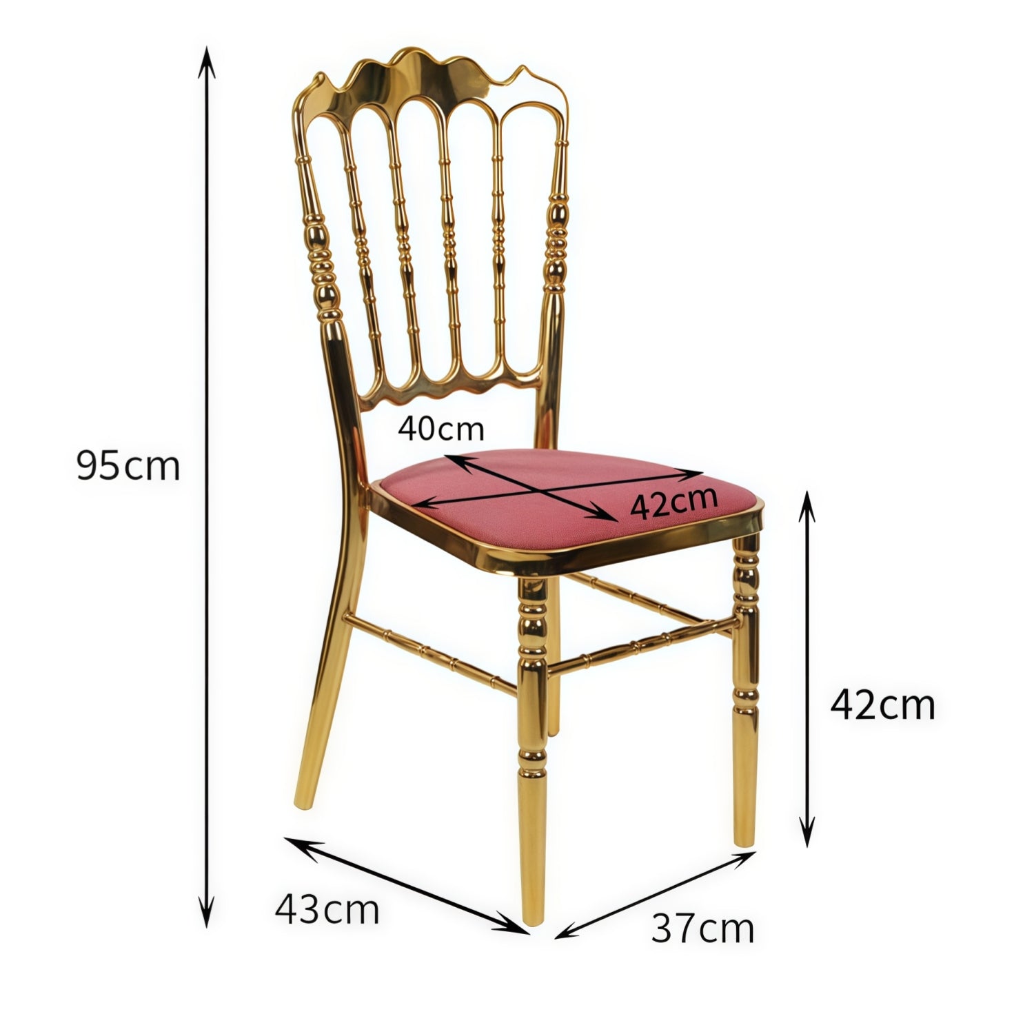 005.Premium Metal Chairs