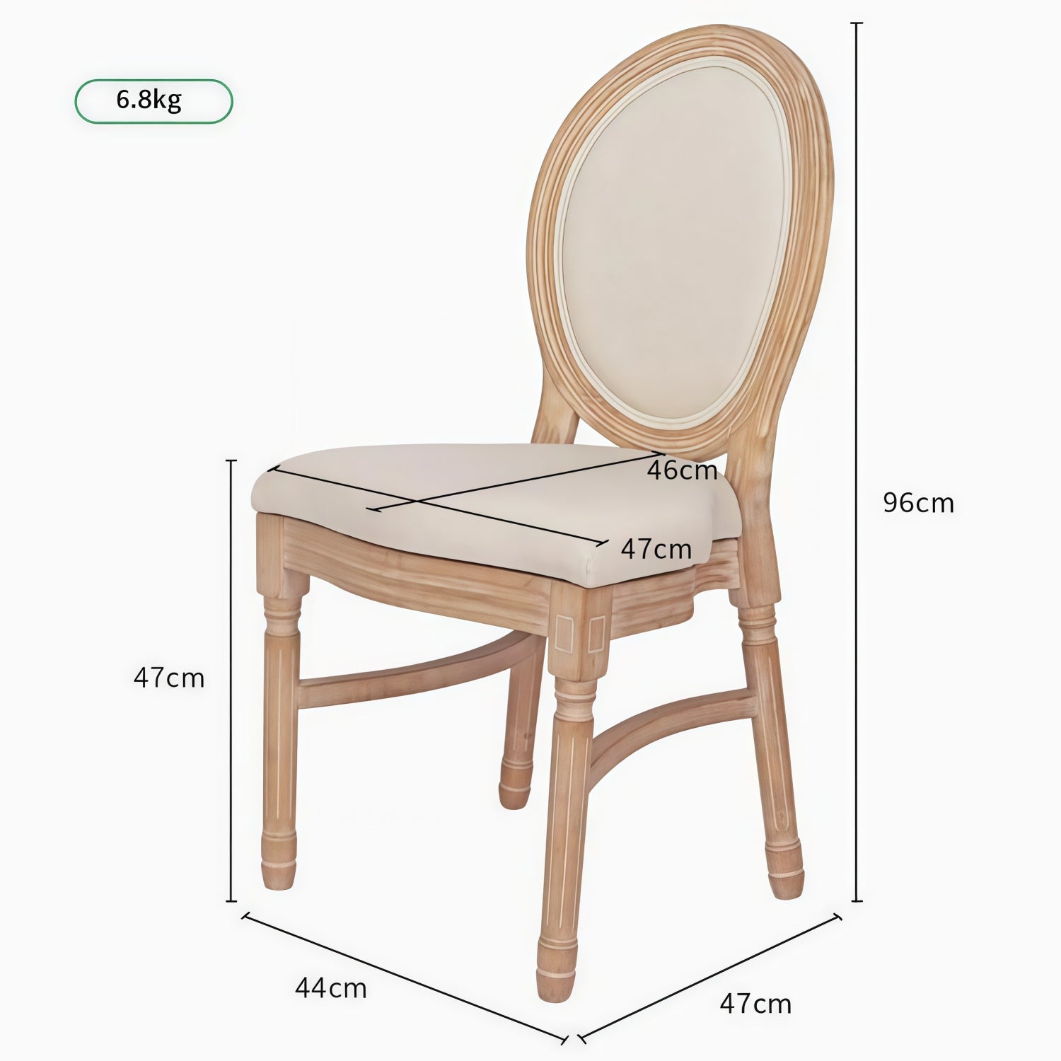 006.Stakable Louis Chair